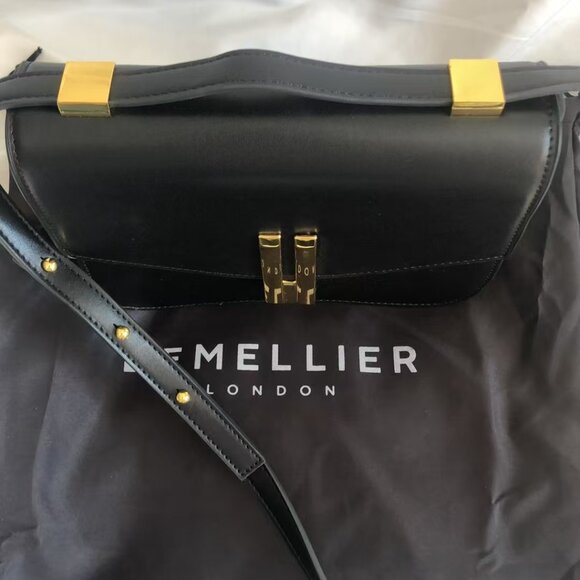 Demellier Tofu Bag (Black) - Picture 3 of 6